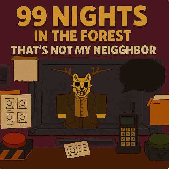 How to Play 99 Nights in the Forest: That's Not My Neighbor